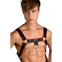 Master Series Heathen's Male Body Harness 12 Master Series Heathen's Male Body Harness -Boyz Shop ah094 sm male model 01