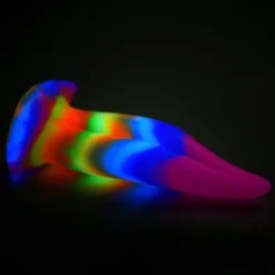 Unicorn Kiss Unicorn Tongue Glow-in-the-Dark Silicone Dildo -Boyz Shop ah100 008