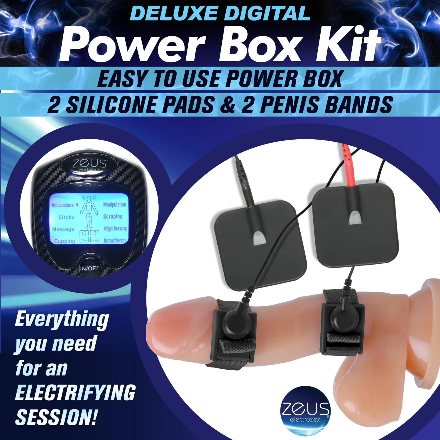 Deluxe Power E-Stim Box Kit 2 Deluxe Power E-Stim Box Kit - Image 2