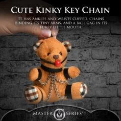 Master Series Gagged Teddy Bear Keychain -Boyz Shop ah118 02 1000x1000 9f176eec 2f12 4c8f b4b9 2b94fdddd099