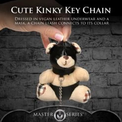 Master Series Hooded Teddy Bear Keychain -Boyz Shop ah119 02