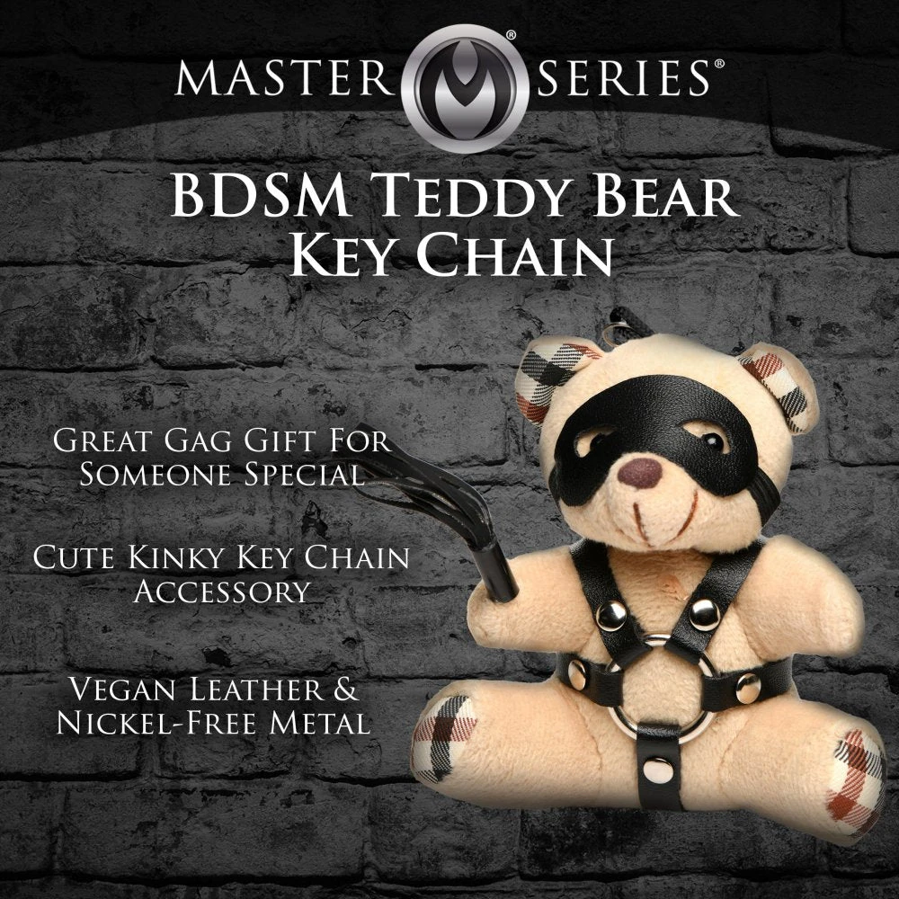 Master Series BDSM Teddy Bear Keychain 2 Master Series BDSM Teddy Bear Keychain - Image 2
