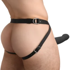 Size Matters 2 Inch Erection Smooth Silicone Penis Sheath 15 Size Matters 2 Inch Erection Smooth Silicone Penis Sheath -Boyz Shop ah126 black male model retouched 003