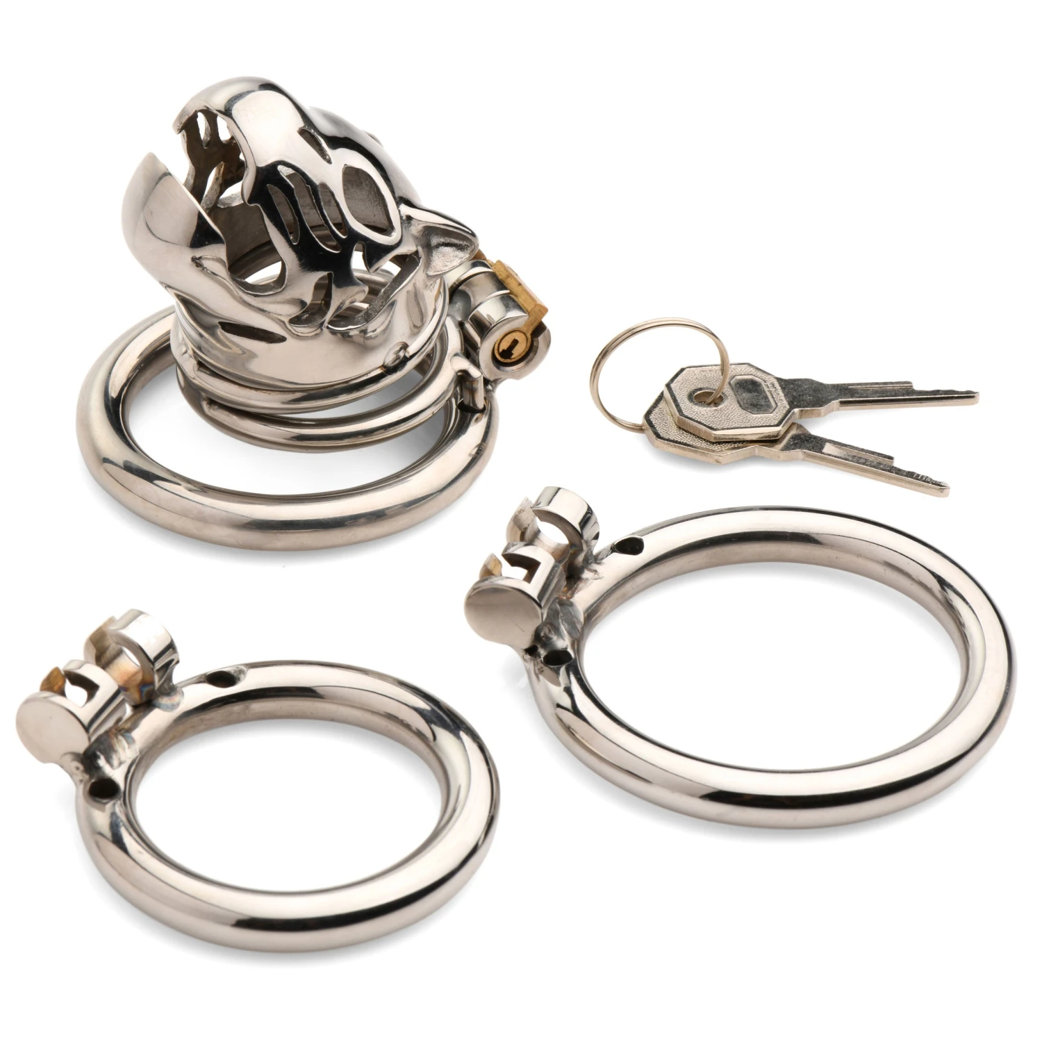Master Series Caged Cougar Locking Chastity Cage 6 Master Series Caged Cougar Locking Chastity Cage - Image 6