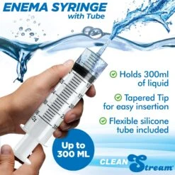 Enema Syringe With Tube 12 Enema Syringe With Tube -Boyz Shop ah134 01