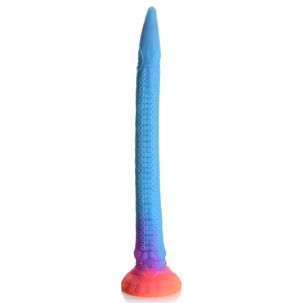 Makara Glow-in-the-Dark Silicone Snake Dildo 5 Makara Glow-in-the-Dark Silicone Snake Dildo - Image 5
