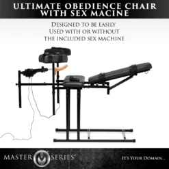 Master Series Ultimate Obedience Chair With Sex Machine 12 Master Series Ultimate Obedience Chair With Sex Machine -Boyz Shop ah155 enhanced 03