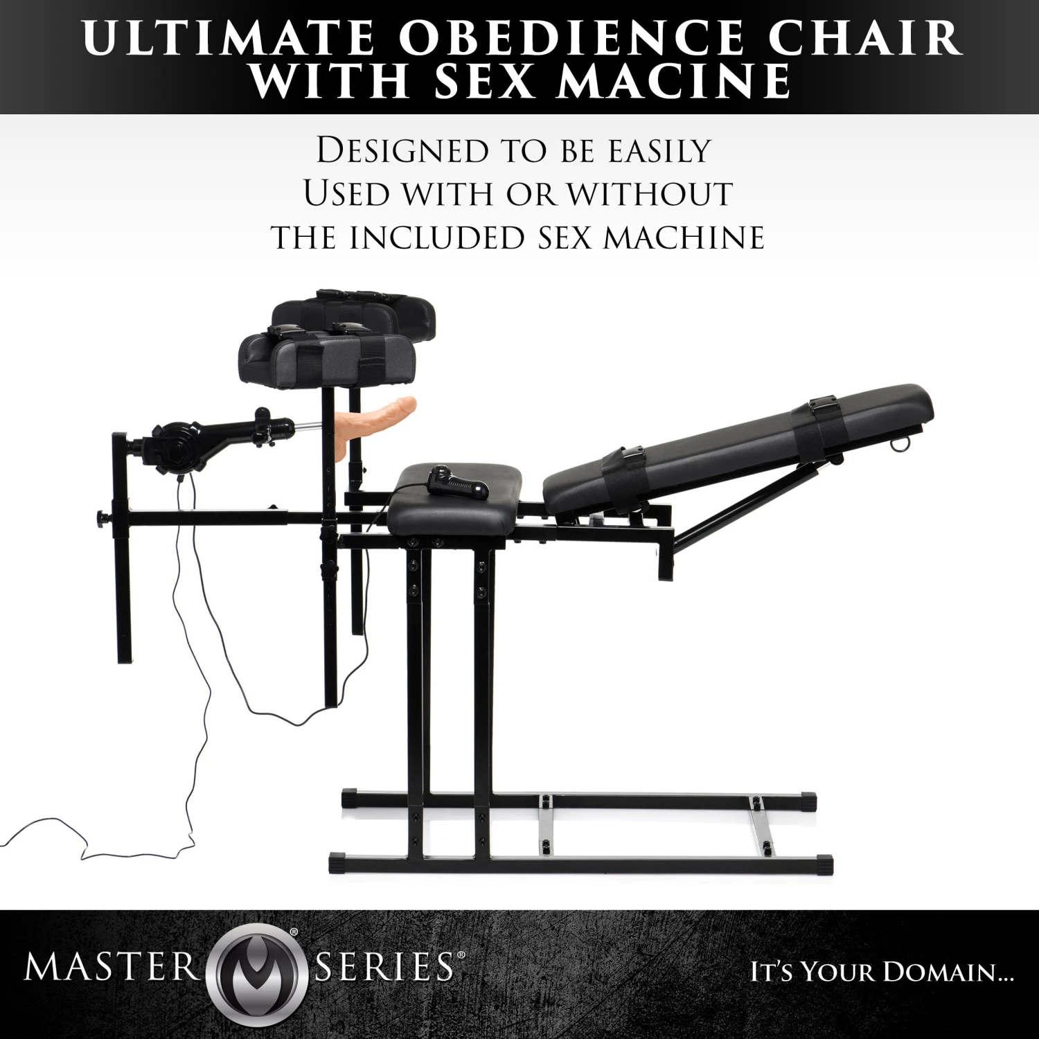 Master Series Ultimate Obedience Chair With Sex Machine 4 Master Series Ultimate Obedience Chair With Sex Machine - Image 4