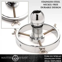 Master Series Forced Spread Stainless Steel Anal Explorer 11 Master Series Forced Spread Stainless Steel Anal Explorer -Boyz Shop ah157 02 1000x1000 d5a5b7da 6bec 4267 9677 b7e19d8ec3c2