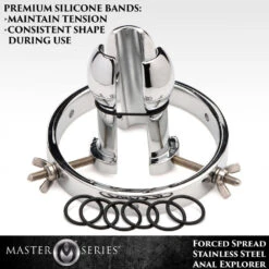 Master Series Forced Spread Stainless Steel Anal Explorer 10 Master Series Forced Spread Stainless Steel Anal Explorer -Boyz Shop ah157 03 1000x1000 b1a61afc cfd2 4af4 9cbf bc899c95e5ee