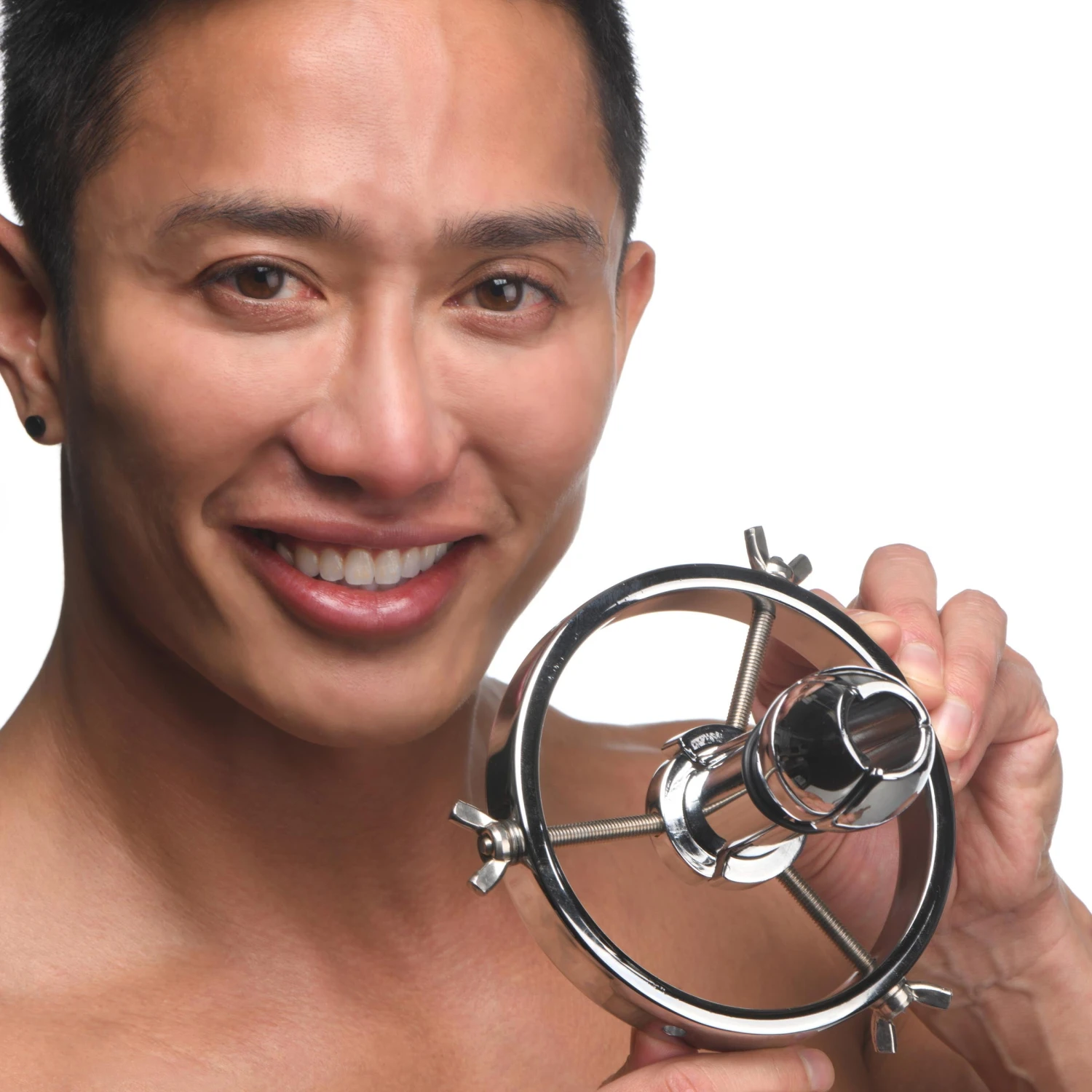 Master Series Forced Spread Stainless Steel Anal Explorer 2 Master Series Forced Spread Stainless Steel Anal Explorer - Image 2