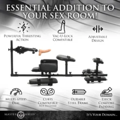 Master Series Subversion Deluxe Stockade With Sex Machine -Boyz Shop ah173 03