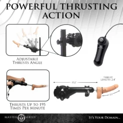 Master Series Subversion Deluxe Stockade With Sex Machine -Boyz Shop ah173 04