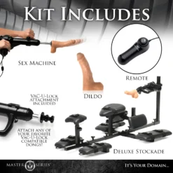 Master Series Subversion Deluxe Stockade With Sex Machine -Boyz Shop ah173 05