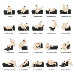 Bondage Cushion Set -Boyz Shop ah180 toons male black2