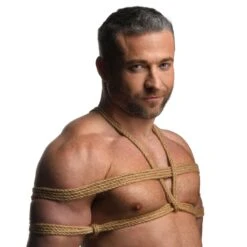 Master Series Tied Up Jute Bondage Rope