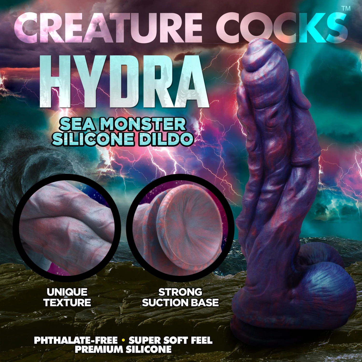 Hydra Sea Monster Silicone Dildo 2 Hydra Sea Monster Silicone Dildo - Image 2