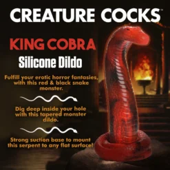 King Cobra Silicone Dildo -Boyz Shop ah196 01