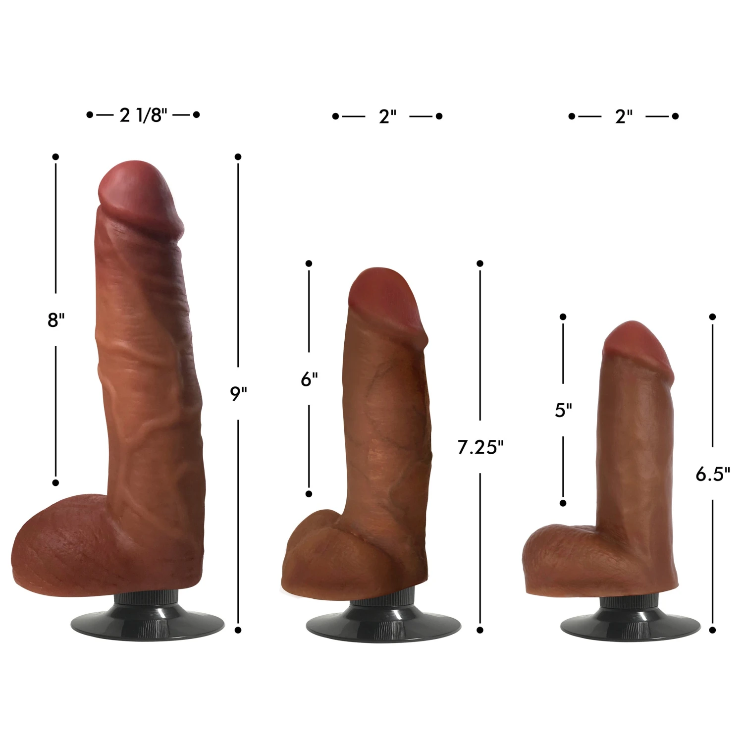 Jock Medium Vibrating Dildo With Balls 2 Jock Medium Vibrating Dildo With Balls - Image 2