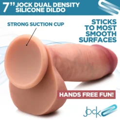 Ultra Realistic Dual Density Silicone Dildo With Balls -Boyz Shop cn 09 0931 10 224