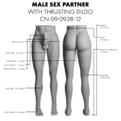 Male Sex Partner With Thrusting Dildo 35 Male Sex Partner With Thrusting Dildo -Boyz Shop cn 09 0938 12 dimensionsb