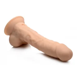 8 Inch Silexpan Hypoallergenic Silicone Vibrating Dildo -Boyz Shop fresh 03