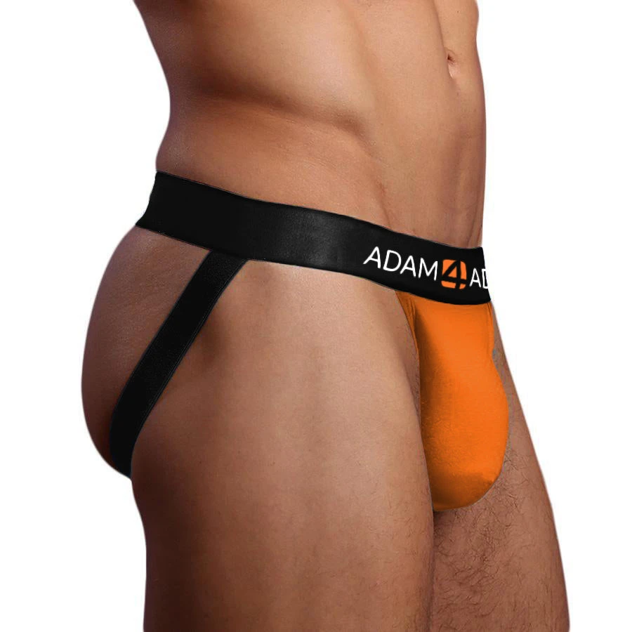 Orange Adam4Adam Jockstrap 3 Orange Adam4Adam Jockstrap - Image 3