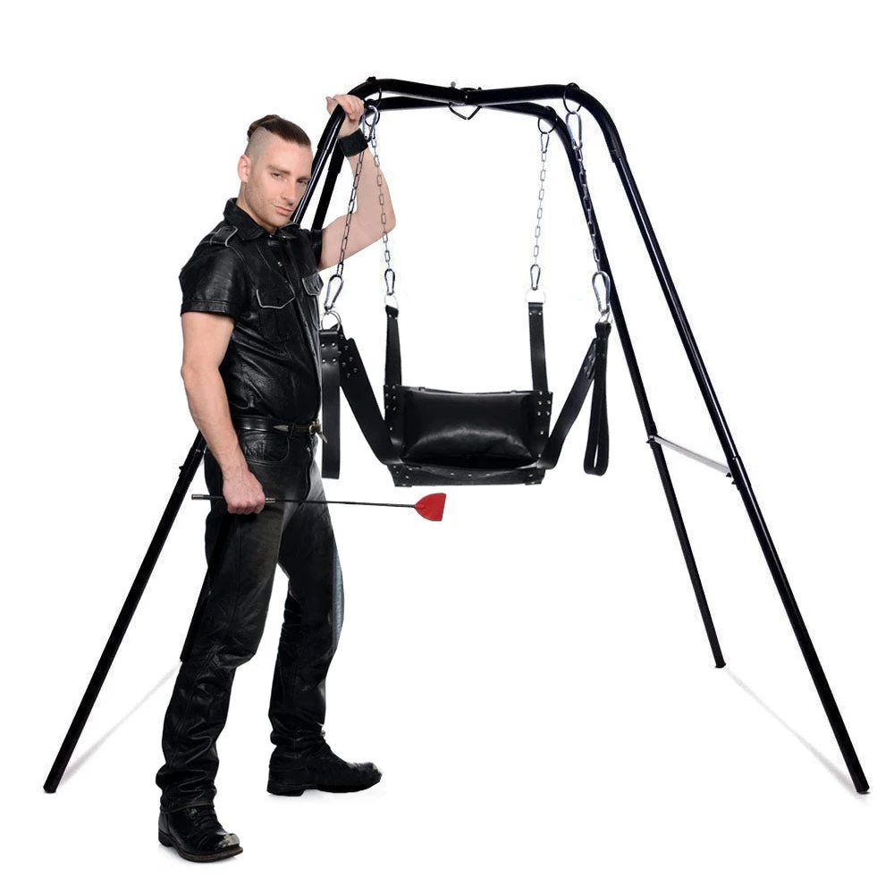 Strict Leather Sling W/ Stirrups And Pillow 2 Strict Leather Sling W/ Stirrups And Pillow - Image 2