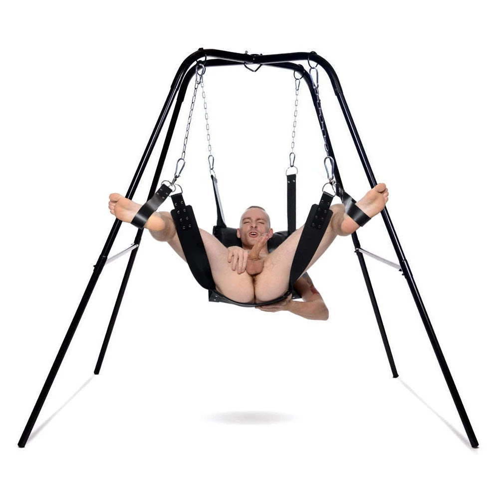 Strict Leather Sling W/ Stirrups And Pillow 1 Strict Leather Sling W/ Stirrups And Pillow