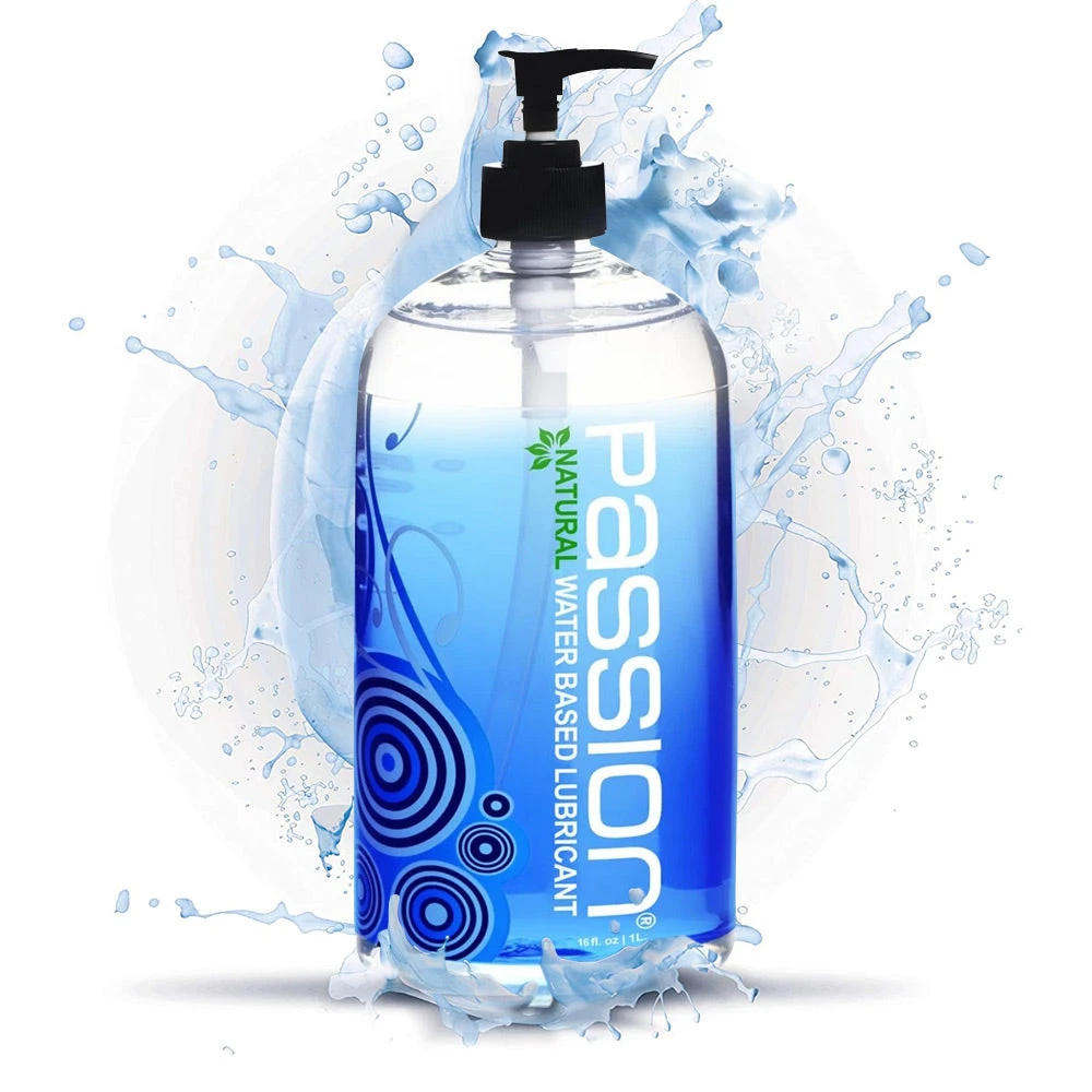 Passion Natural Water-Based Lube 16oz Pump 3 Passion Natural Water-Based Lube 16oz Pump - Image 3