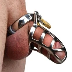 Master Series Stainless Steel Chastity Cock Cage