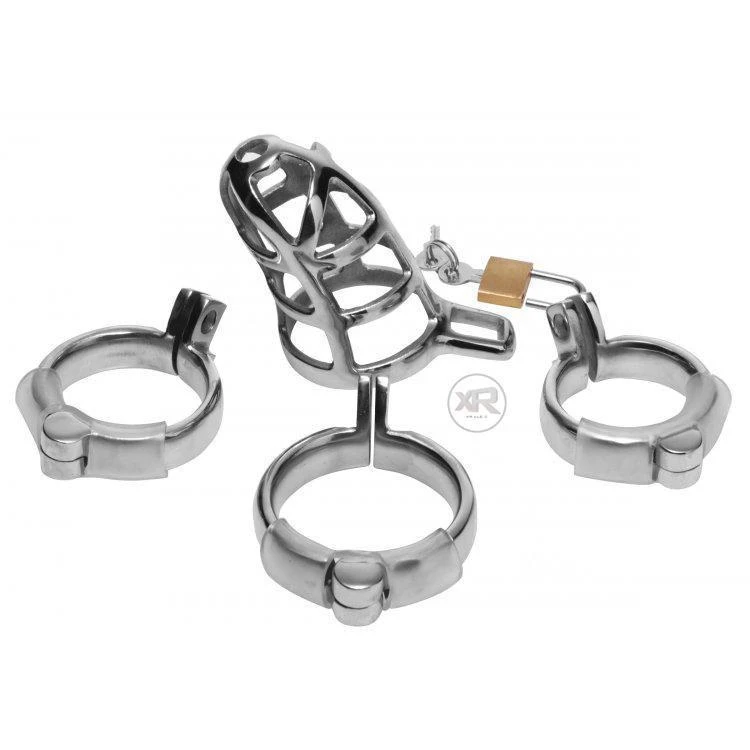 Master Series Stainless Steel Chastity Cock Cage 2 Master Series Stainless Steel Chastity Cock Cage - Image 2