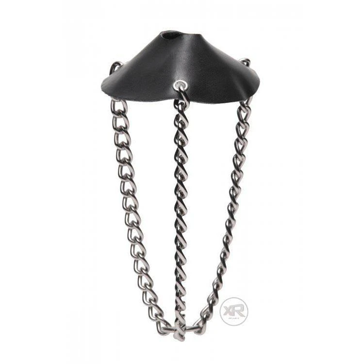 Master Series Strict Leather Parachute Ball Stretcher 2 Master Series Strict Leather Parachute Ball Stretcher - Image 2
