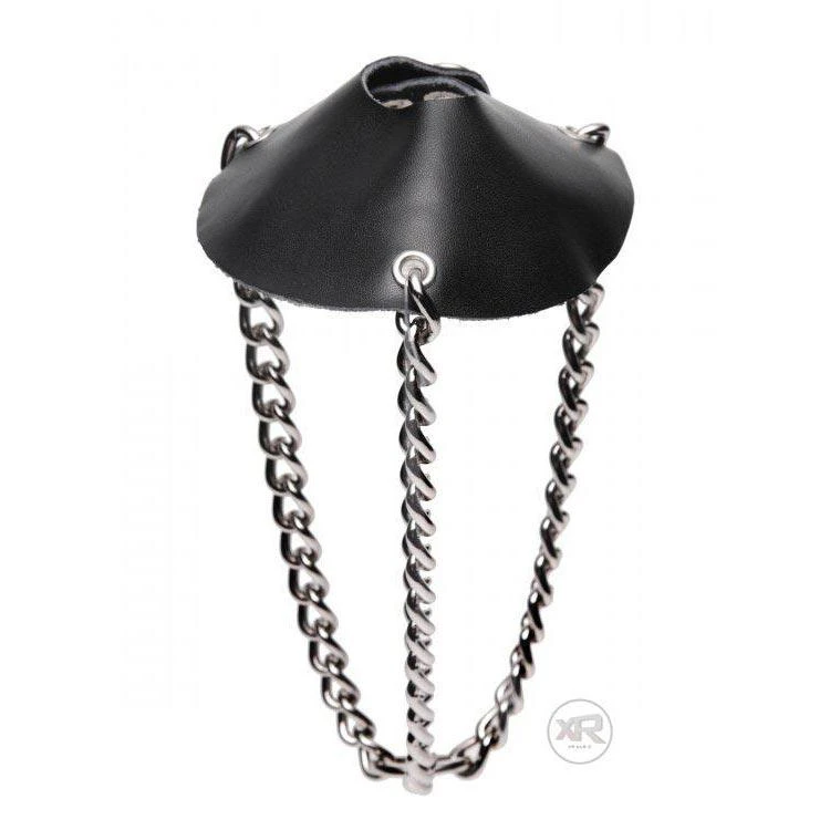 Master Series Strict Leather Parachute Ball Stretcher 3 Master Series Strict Leather Parachute Ball Stretcher - Image 3