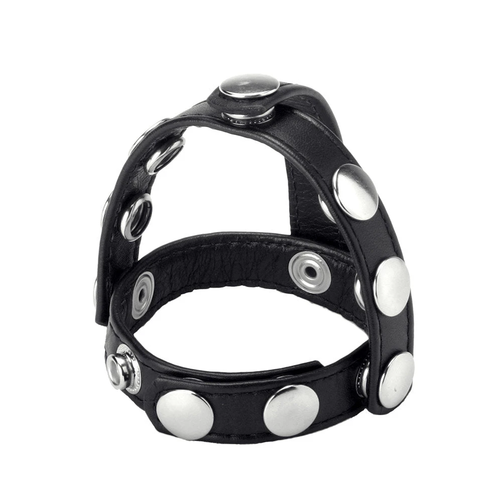 Strict Leather Snap-On Cock And Ball Harness 2 Strict Leather Snap-On Cock And Ball Harness - Image 2