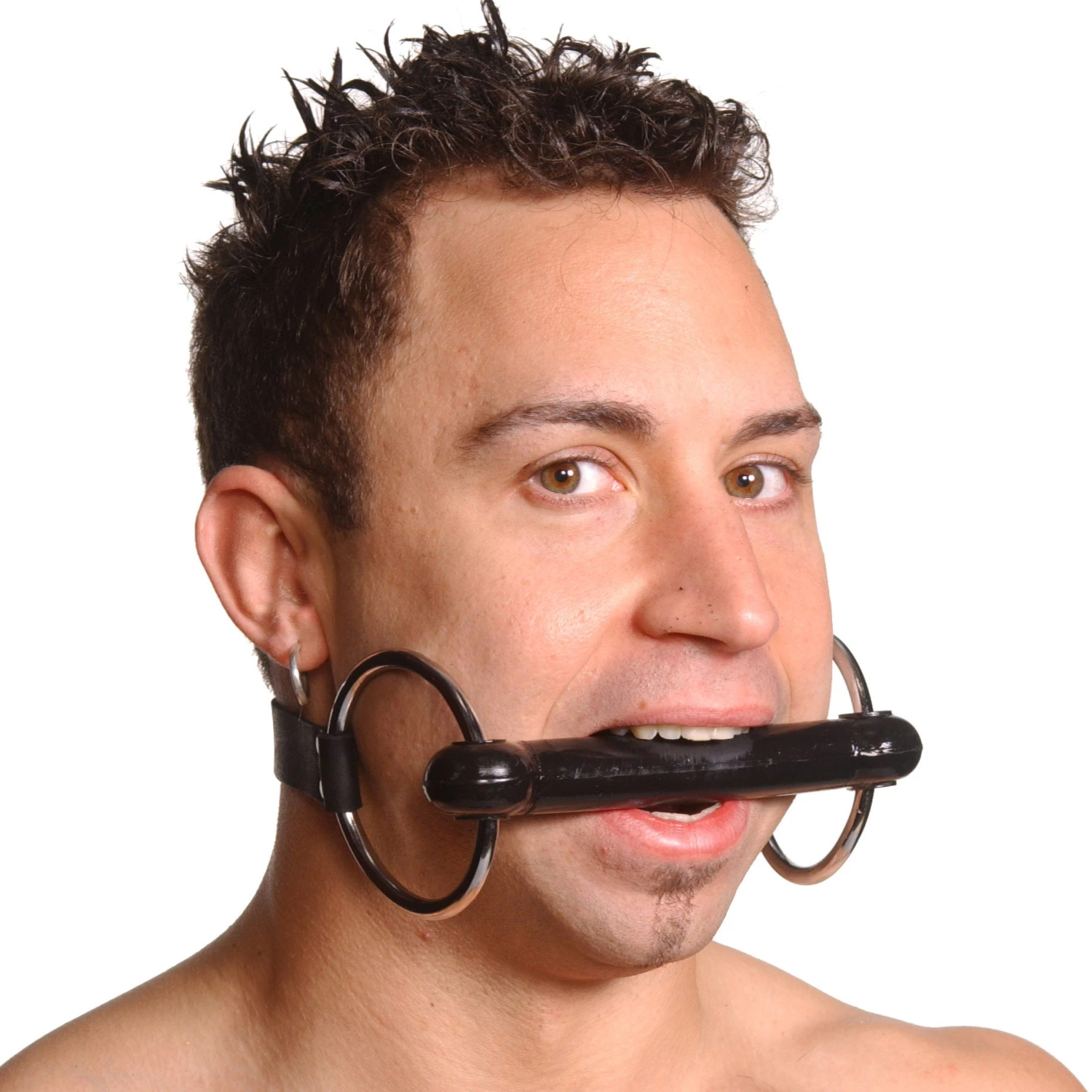 Strict Leather Silicone Bit Gag 1 Strict Leather Silicone Bit Gag