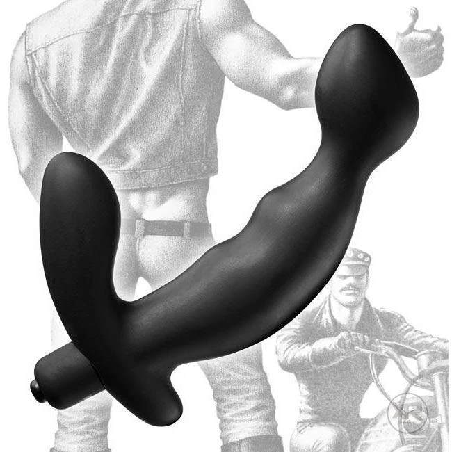 Tom Of Finland Silicone P-Spot Vibe 1 Tom Of Finland Silicone P-Spot Vibe