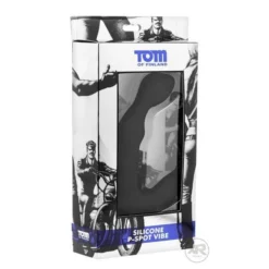 Tom Of Finland Silicone P-Spot Vibe 8 Tom Of Finland Silicone P-Spot Vibe -Boyz Shop tf1767 pkg wm big