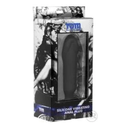 Tom Of Finland Silicone Vibrating Anal Plug 8 Tom Of Finland Silicone Vibrating Anal Plug -Boyz Shop tf1768 pkg wm big