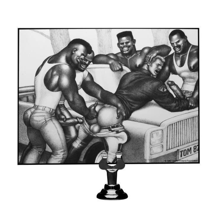 Tom Of Finland 5 Speed Silicone Vibrating Cock 3 Tom Of Finland 5 Speed Silicone Vibrating Cock - Image 3