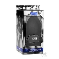 Tom Of Finland XL Silicone Anal Plug -Boyz Shop tf1856 pkg wm big