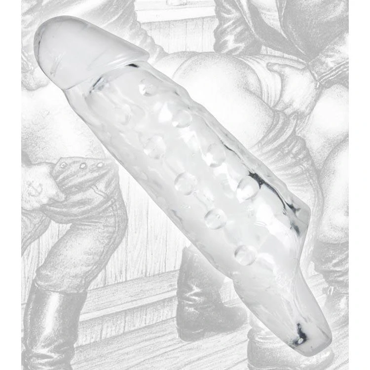 Tom Of Finland Clear Realistic Cock Enhancer 5 Tom Of Finland Clear Realistic Cock Enhancer - Image 5