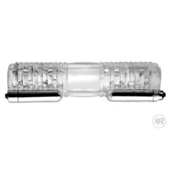 Tom Of Finland Head To Head Vibrating Sleeve -Boyz Shop tf3910 5 wm big