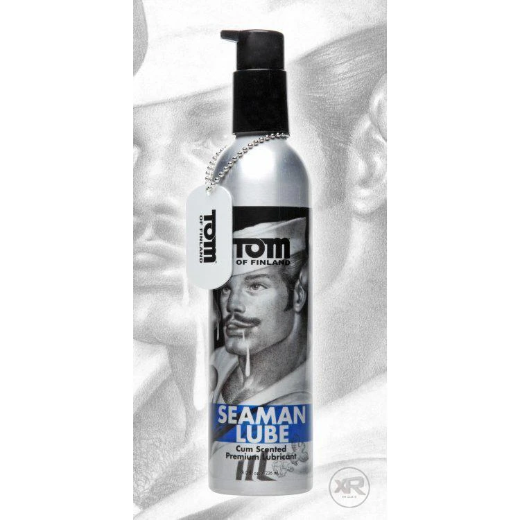 Tom Of Finland Seaman Lube- 8 Oz 1 Tom Of Finland Seaman Lube- 8 Oz