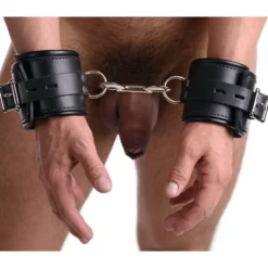 Strict Leather Padded Premium Locking Restraints -Boyz Shop vf230 crop 1